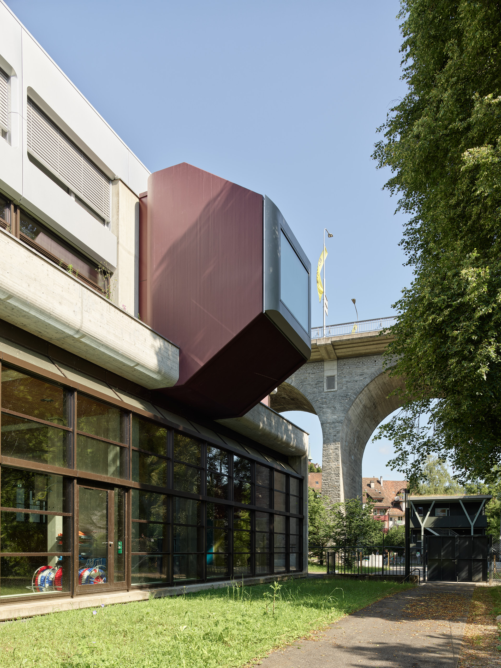 Schulhaus Pfaffechappe, Baden